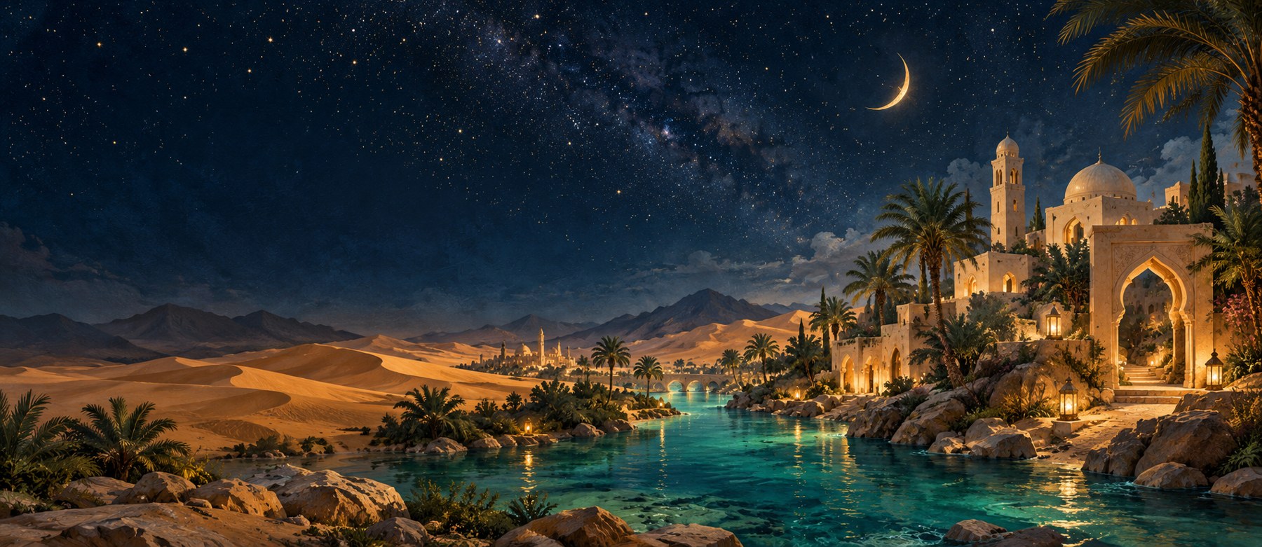Illustrative landscape; not a depiction of the unseen